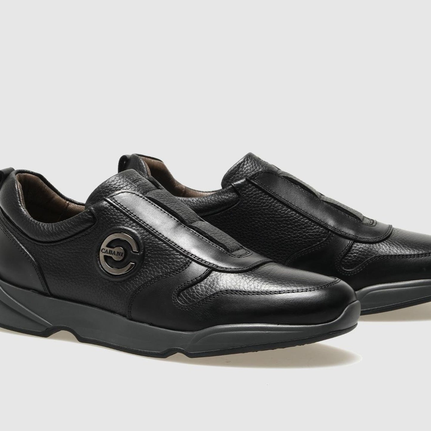 Madasat Black Genuine Leather Lace Up Shoes - 852 |