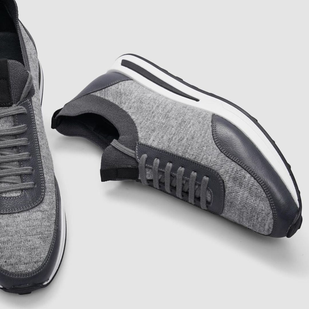 Madasat Gray Knitwear Men's Shoes - 880 |