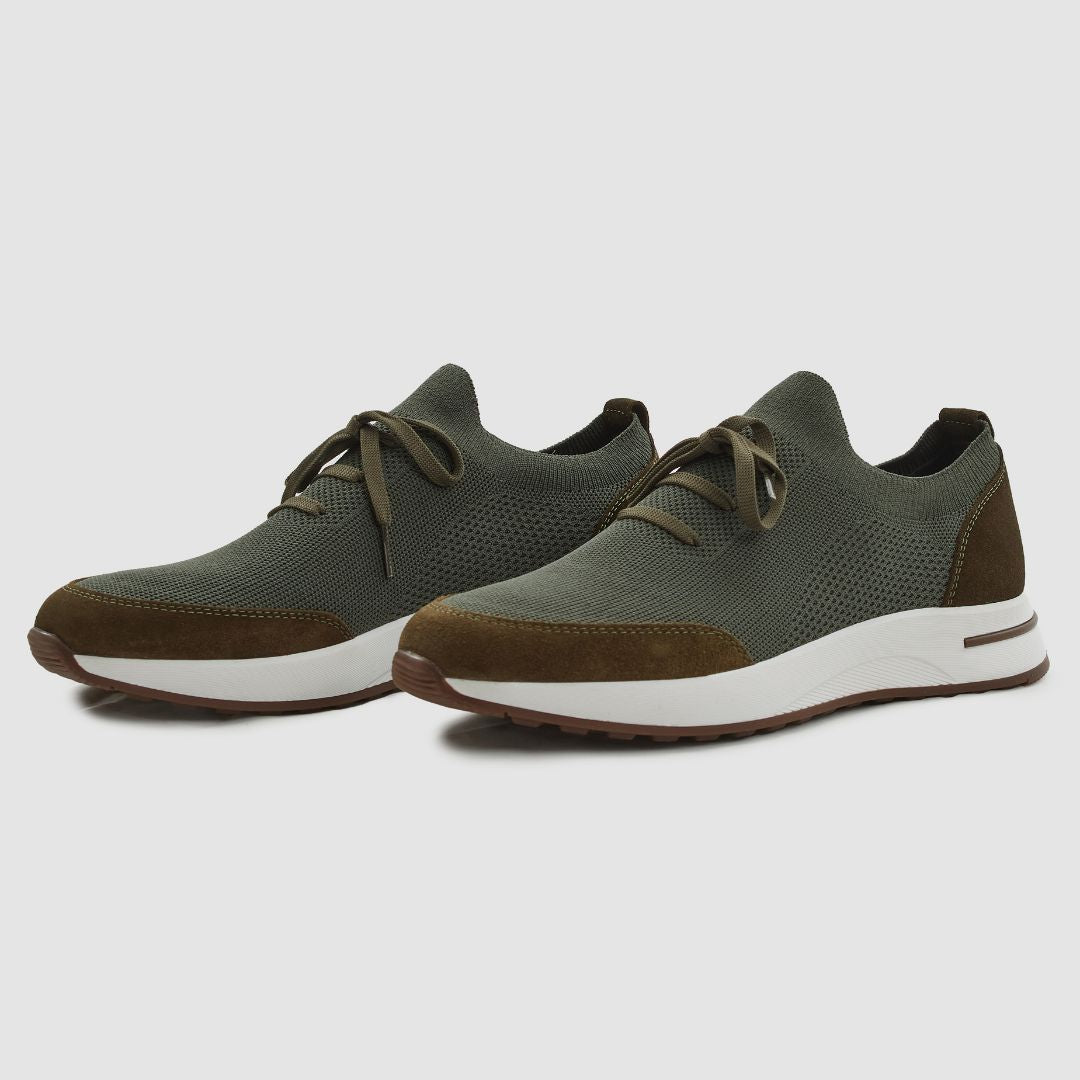 Madasat Khaki Sneakers Shoes - 817 |