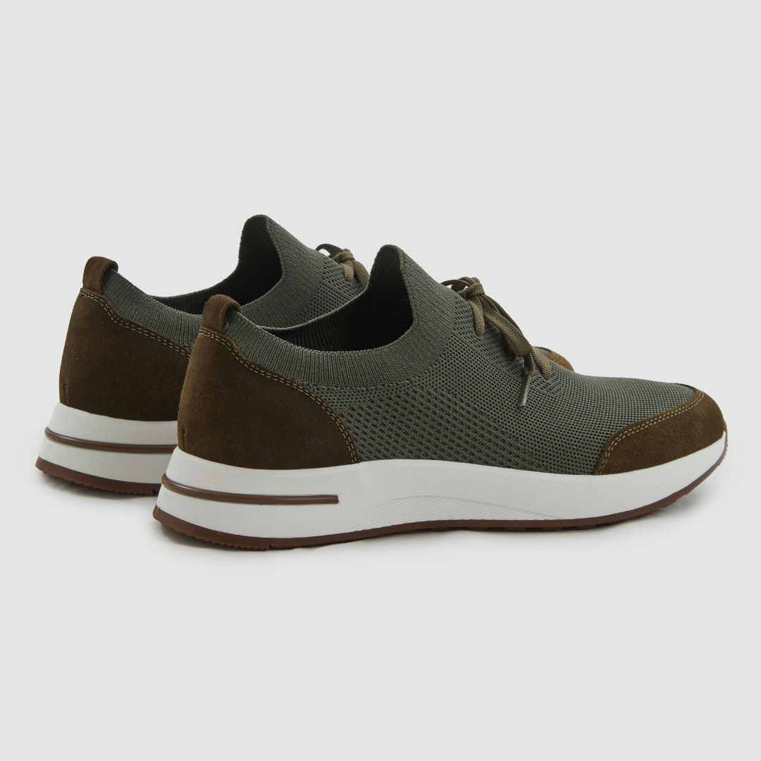 Madasat Khaki Sneakers Shoes - 817 |