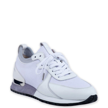 Madasat White Leather Casual Shoes - 222 |