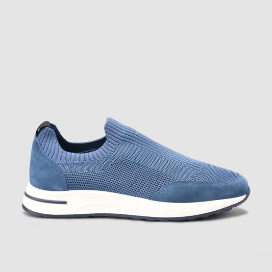 Madasat Blue Men Knitted Shoes - 951 |