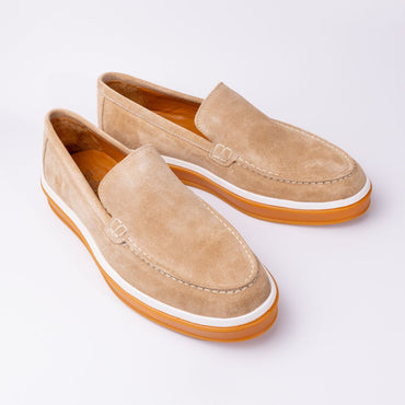 Madasat Gray Men's Loafer Shoes - 957 |