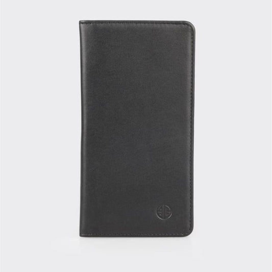 Madasat Black Leather Men's Wallet - 941 |