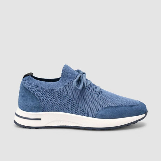 Madasat Blue Men Knitted Casual Shoes - 952 |
