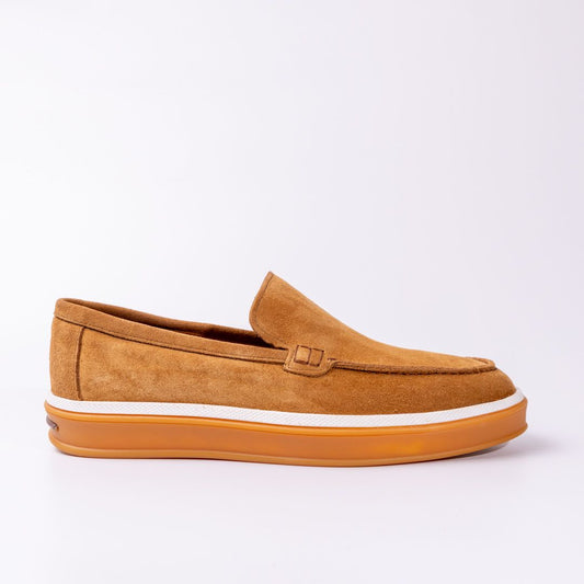 Madasat Orange Men's Loafer Shoes - 957 |