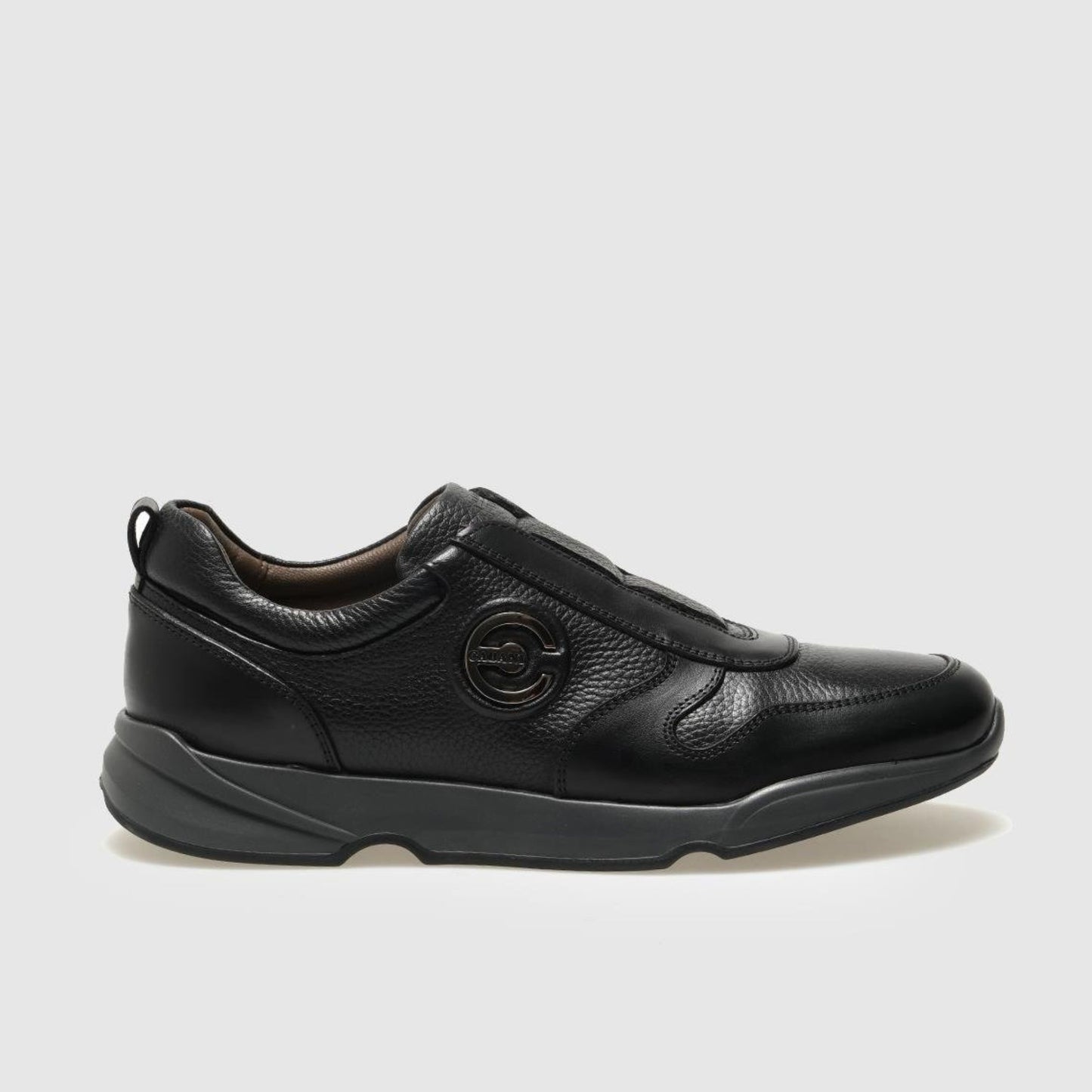 Madasat Black Genuine Leather Lace Up Shoes - 852 |