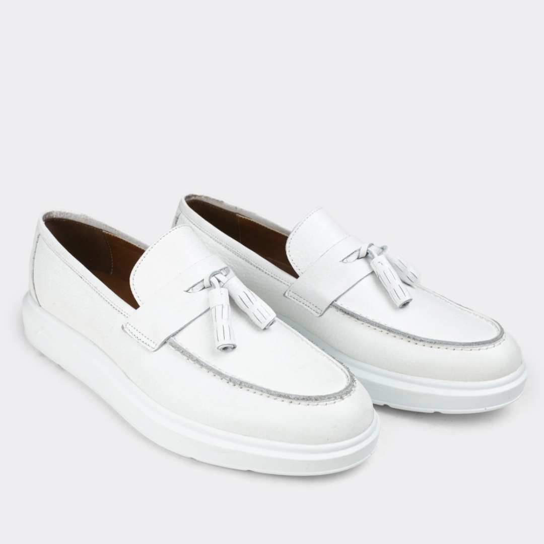 Madasat White Loafer - 108 |