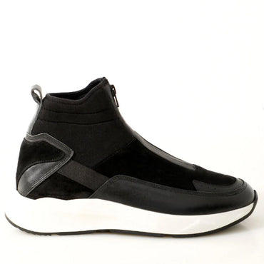 Madasat Black Leather Men's Casual Boots - 219 |