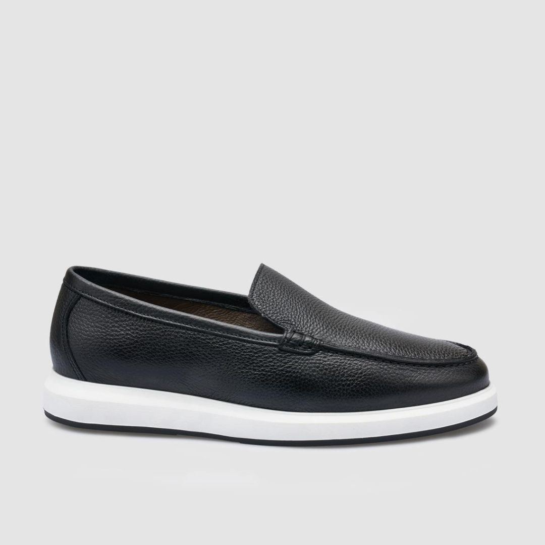 Madasat Black Men Genuine Leather Shoes - 955 |