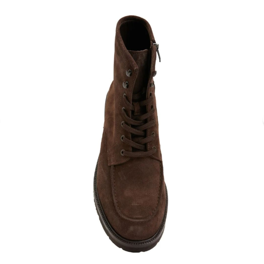 Madasat Brown Leather Men's Casual Boots - 220 |