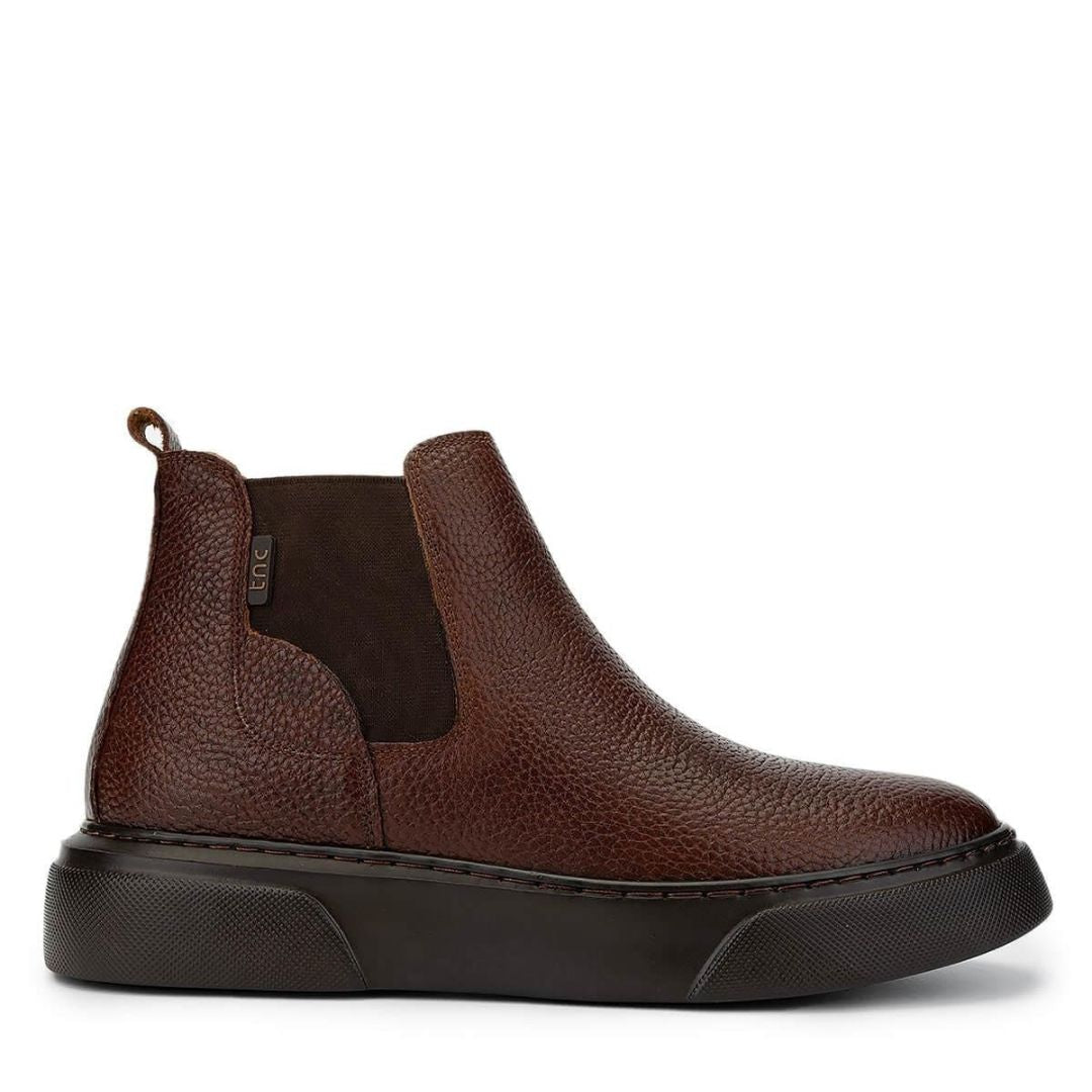 Madasat Tan Men's Genuine Leather Casual Boots - 950 |