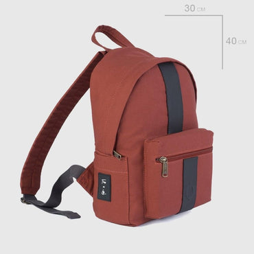 Madasat Genuine Classic Orange Backpack - 916 |