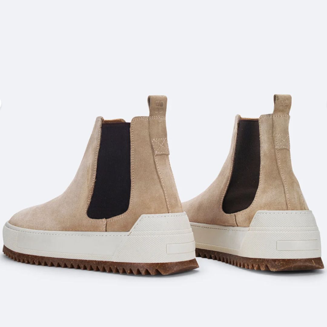 Madasat Mink Leather Men's Casual Boots - 221 |