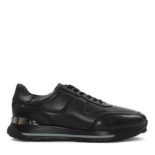 Madasat Black Genuine Leather Men's Shoes - 910 |
