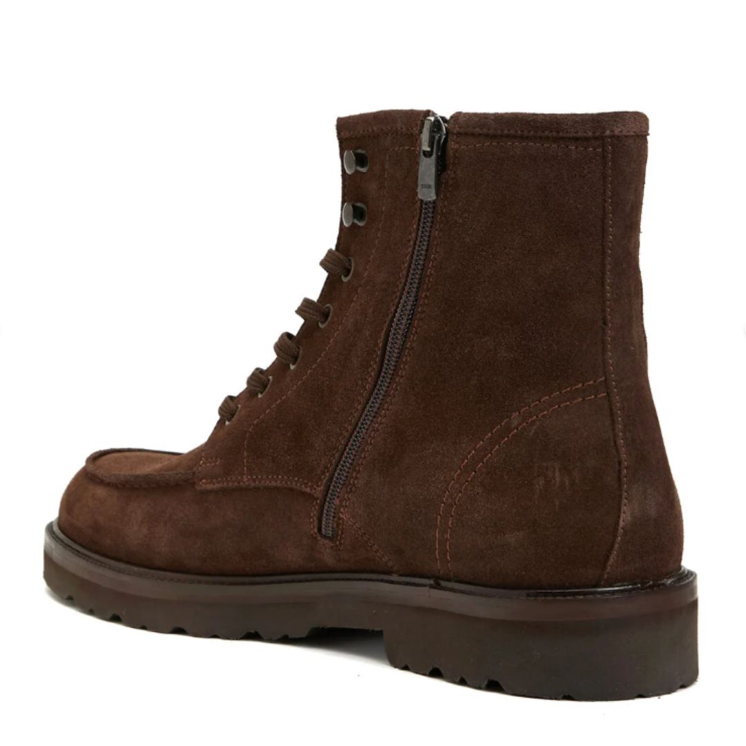 Madasat Brown Leather Men's Casual Boots - 220 |