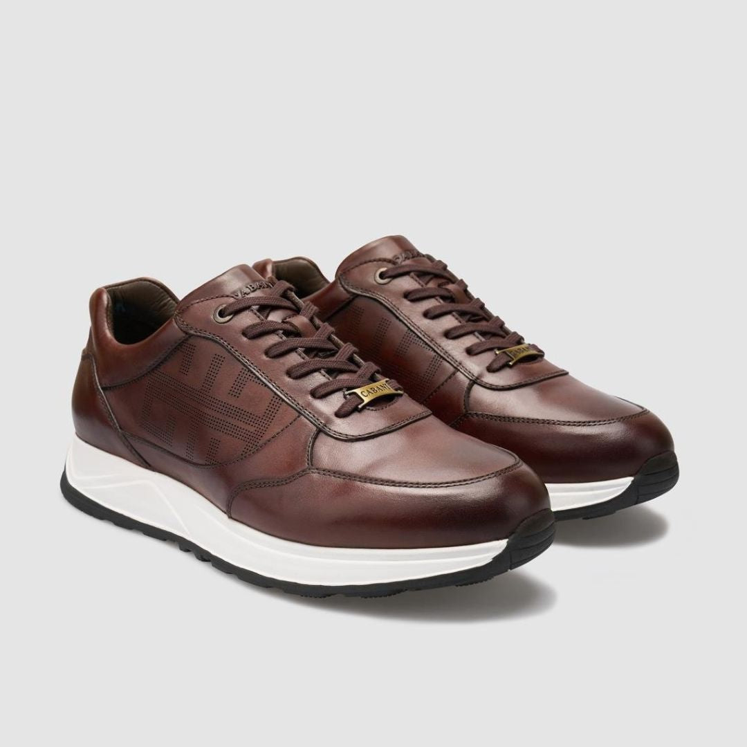 Madasat Brown Men Genuine Leather Shoes - 954 |