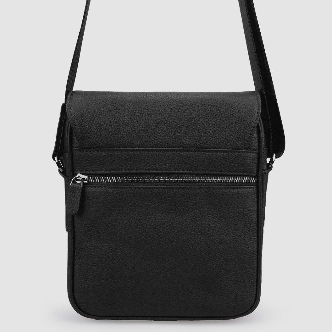 Madasat Black Unisex Genuine Leather Bag - 915 |