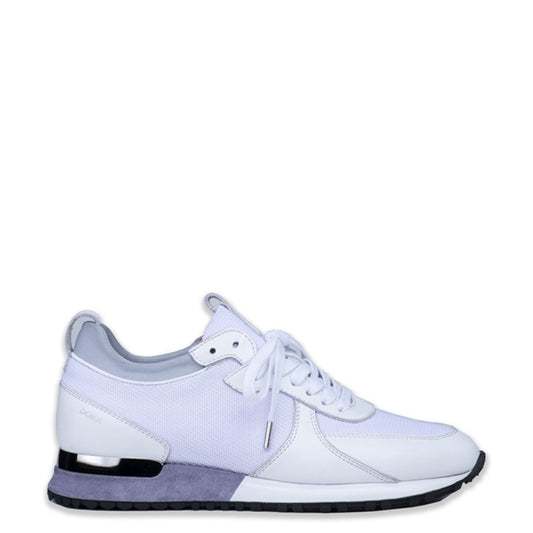 Madasat White Leather Casual Shoes - 222 |