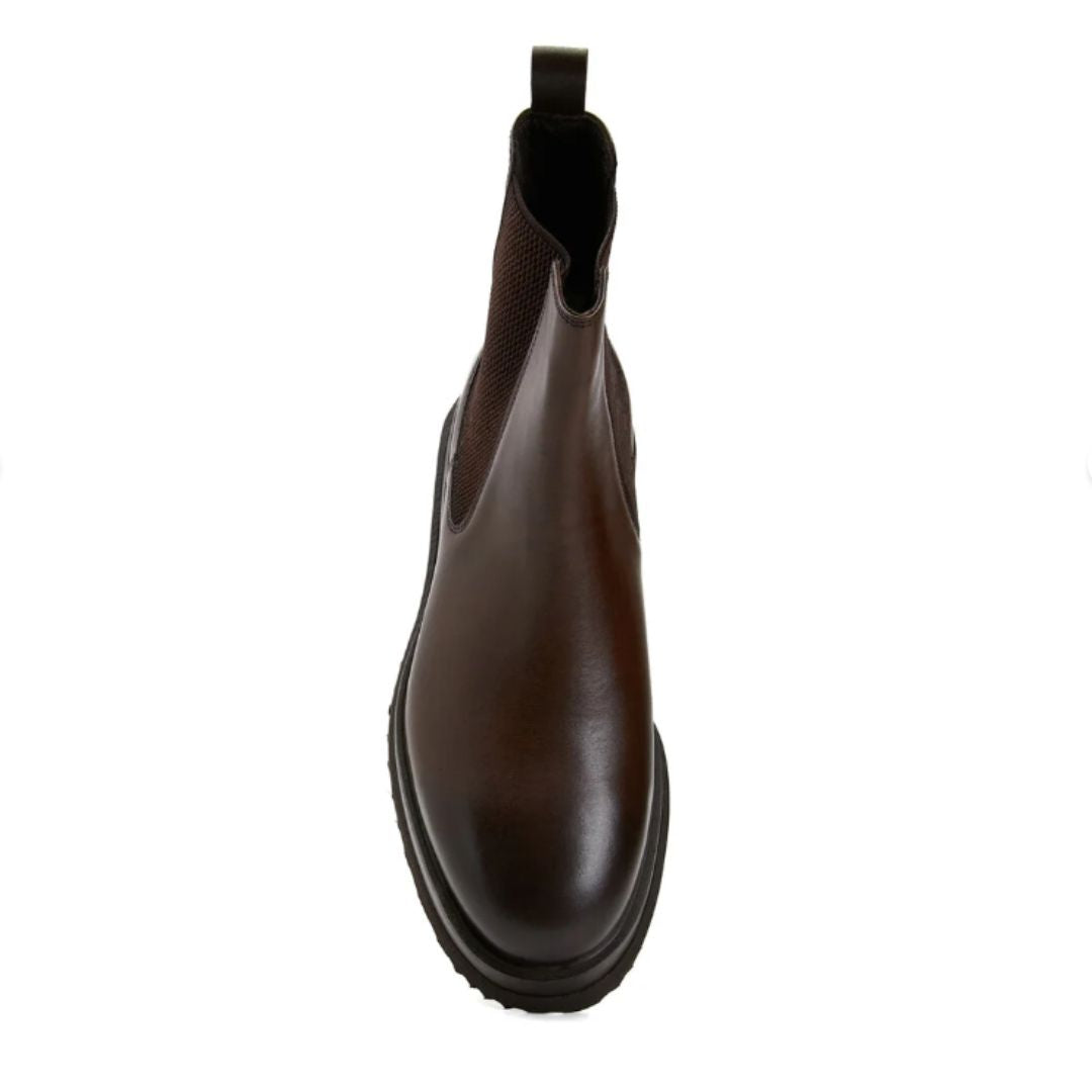 Madasat Freizeitstiefel aus schwarzem Leder für Herren - 832 |
