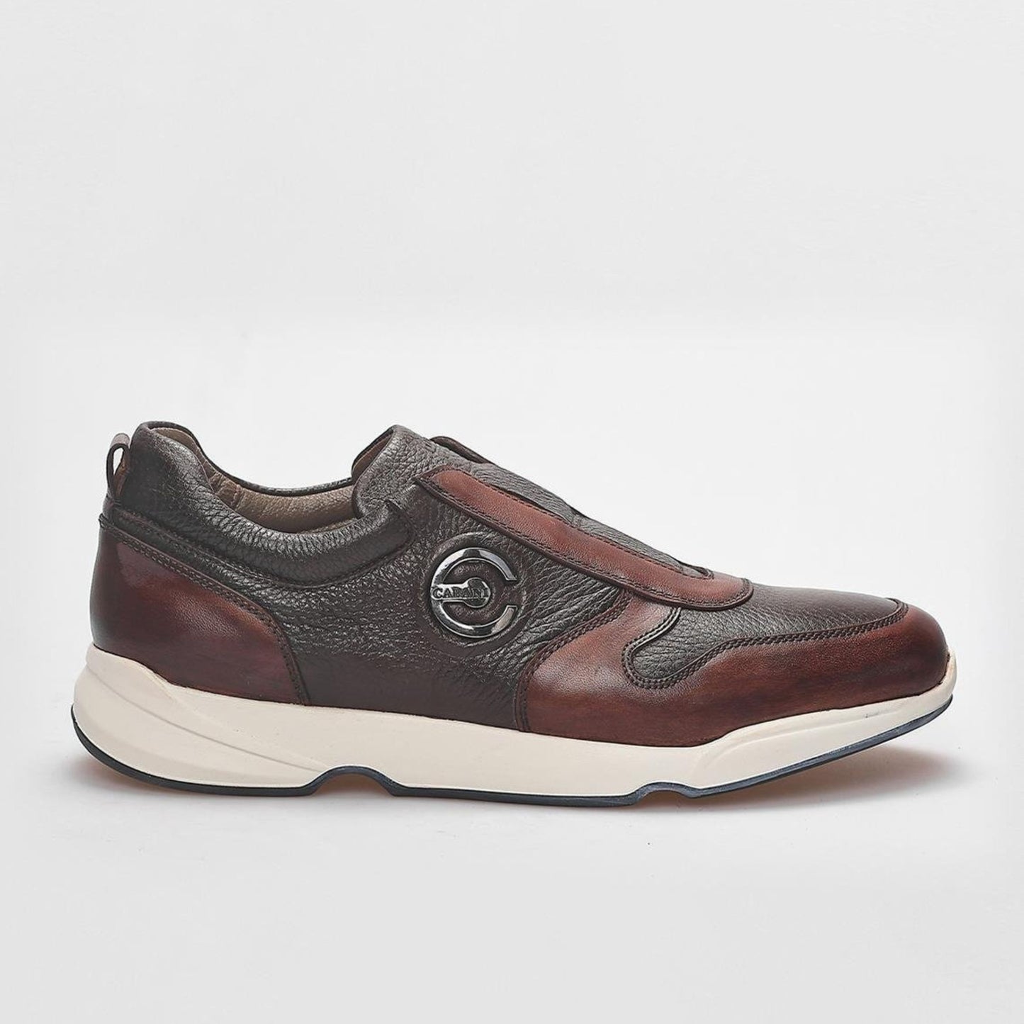 Madasat Brown Genuine Leather Lace Up Shoes - 852 |