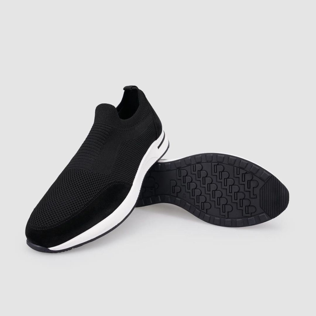 Madasat Black Men Knitted Shoes - 951 |