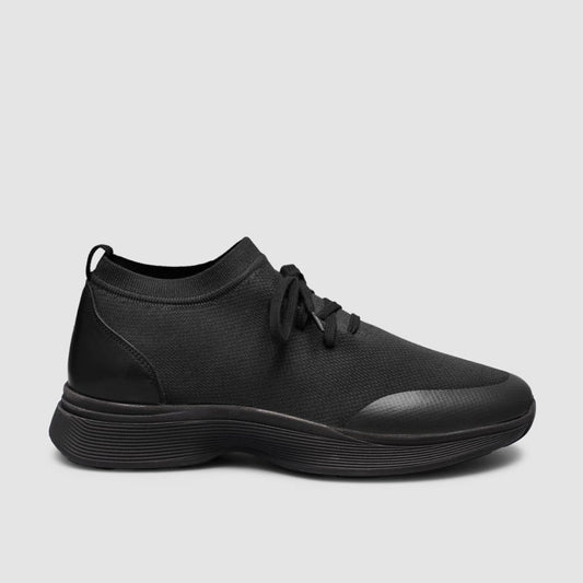 Madasat Black Knit & Genuine Calf Leather - 965 |