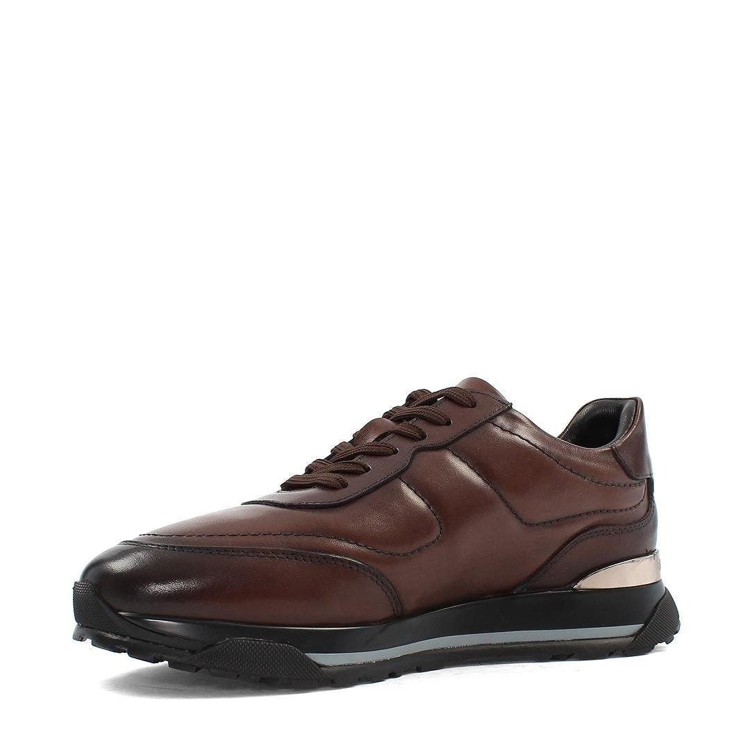 Madasat Brown Genuine Leather Men's Shoes - 910 |