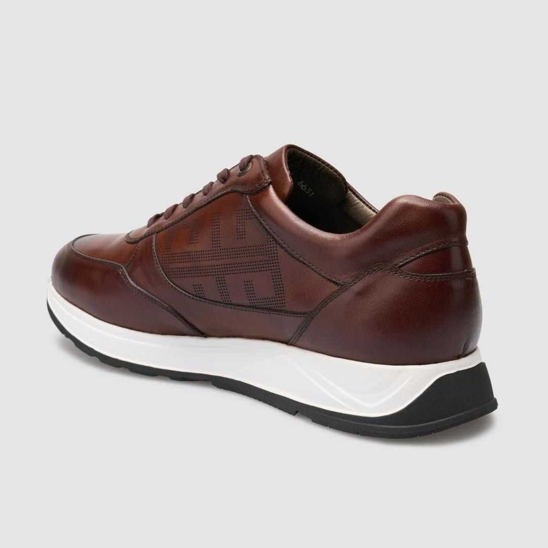 Madasat Brown Men Genuine Leather Shoes - 954 |