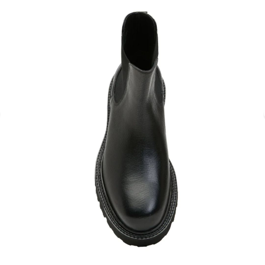 Madasat Freizeitstiefel aus schwarzem Leder für Herren - 832 |