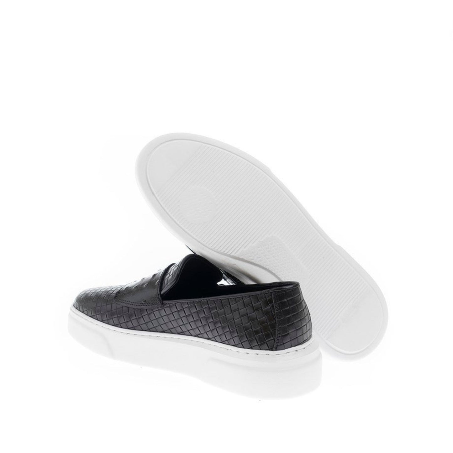 Madasat Black Leather Loafer - 597 |