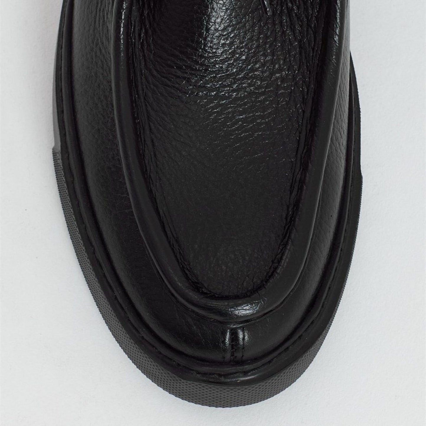 Madasat Freizeitschuhe aus schwarzem Leder - 711 |