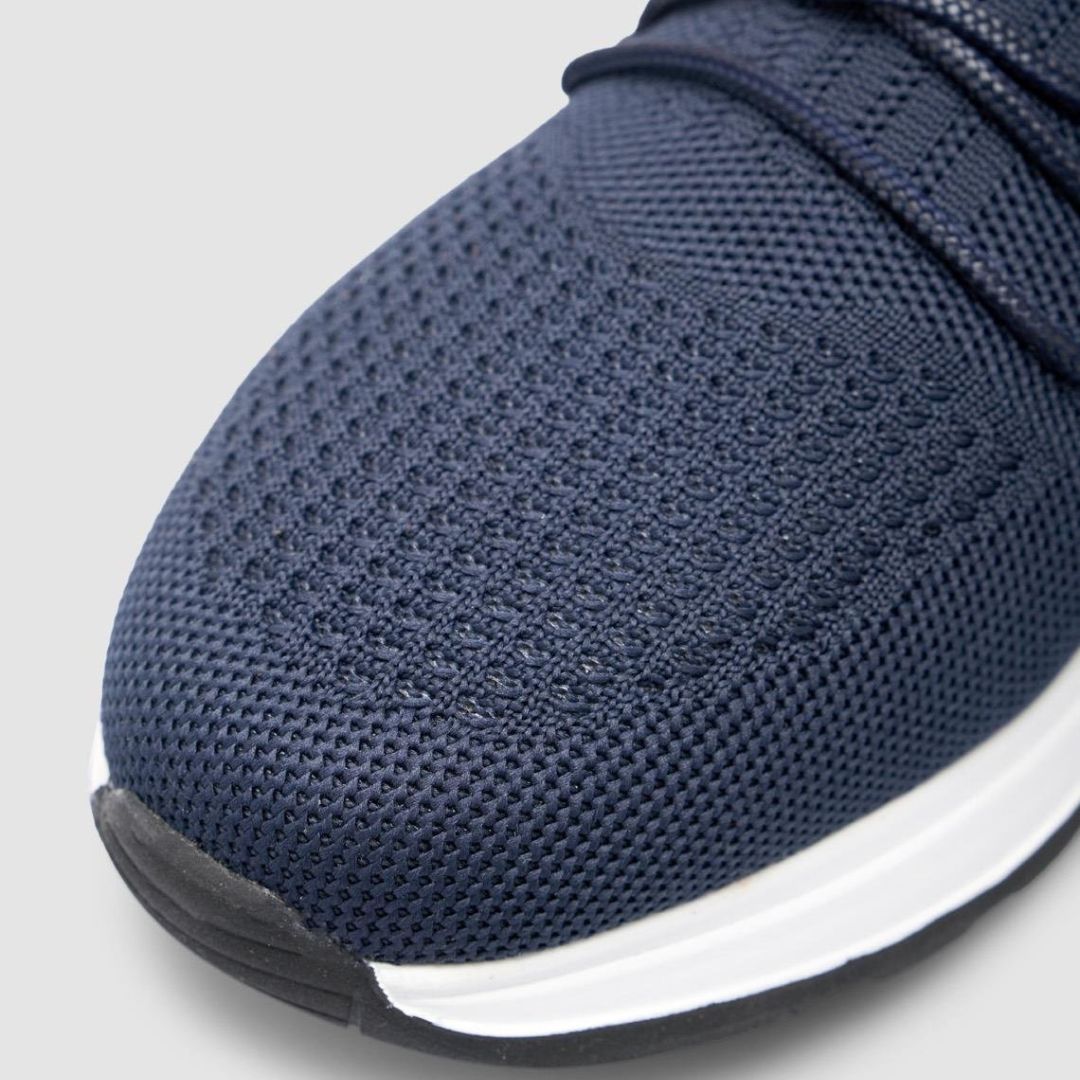 Madasat Men Knitted Navy Blue Casual Shoes - 959 |