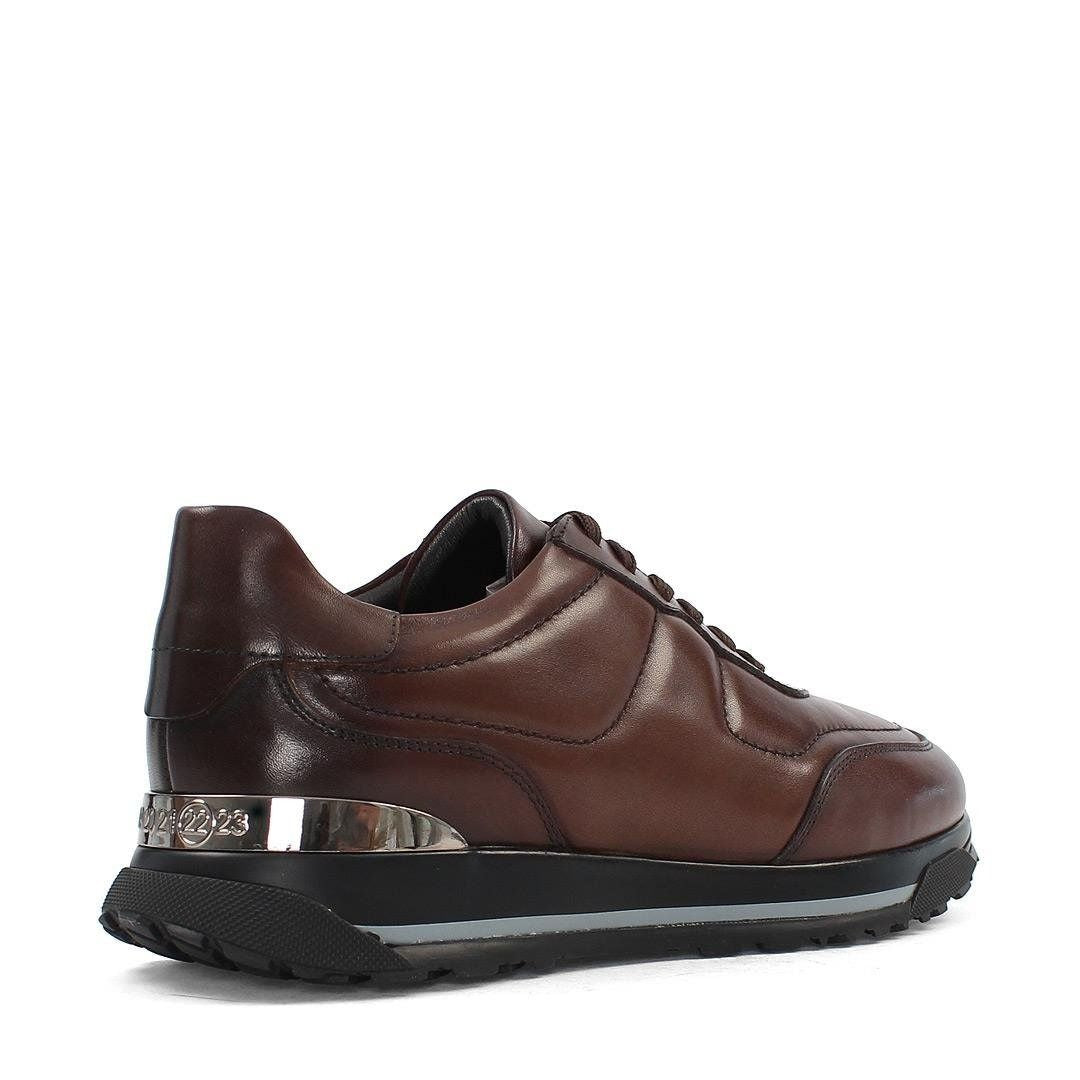 Madasat Brown Genuine Leather Men's Shoes - 910 |