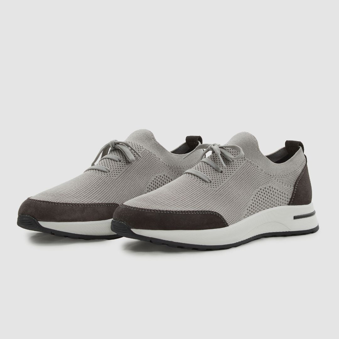Madasat Light Grey Sneakers Shoes - 817 |