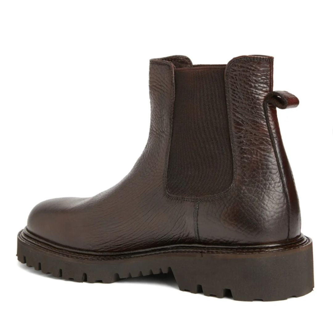 Madasat Freizeitstiefel aus schwarzem Leder für Herren - 832 |