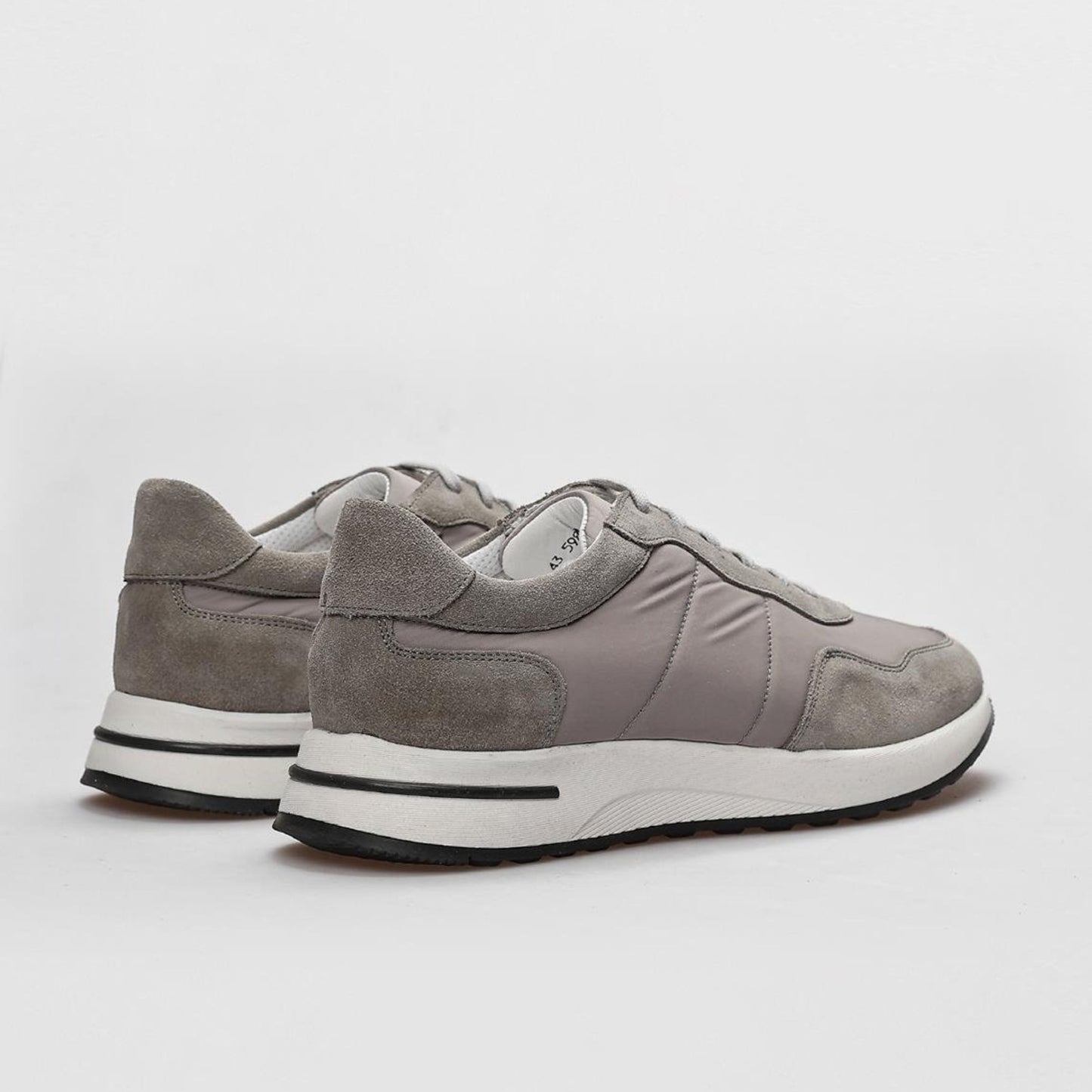 Madasat Grey Casual Shoes - 673 |