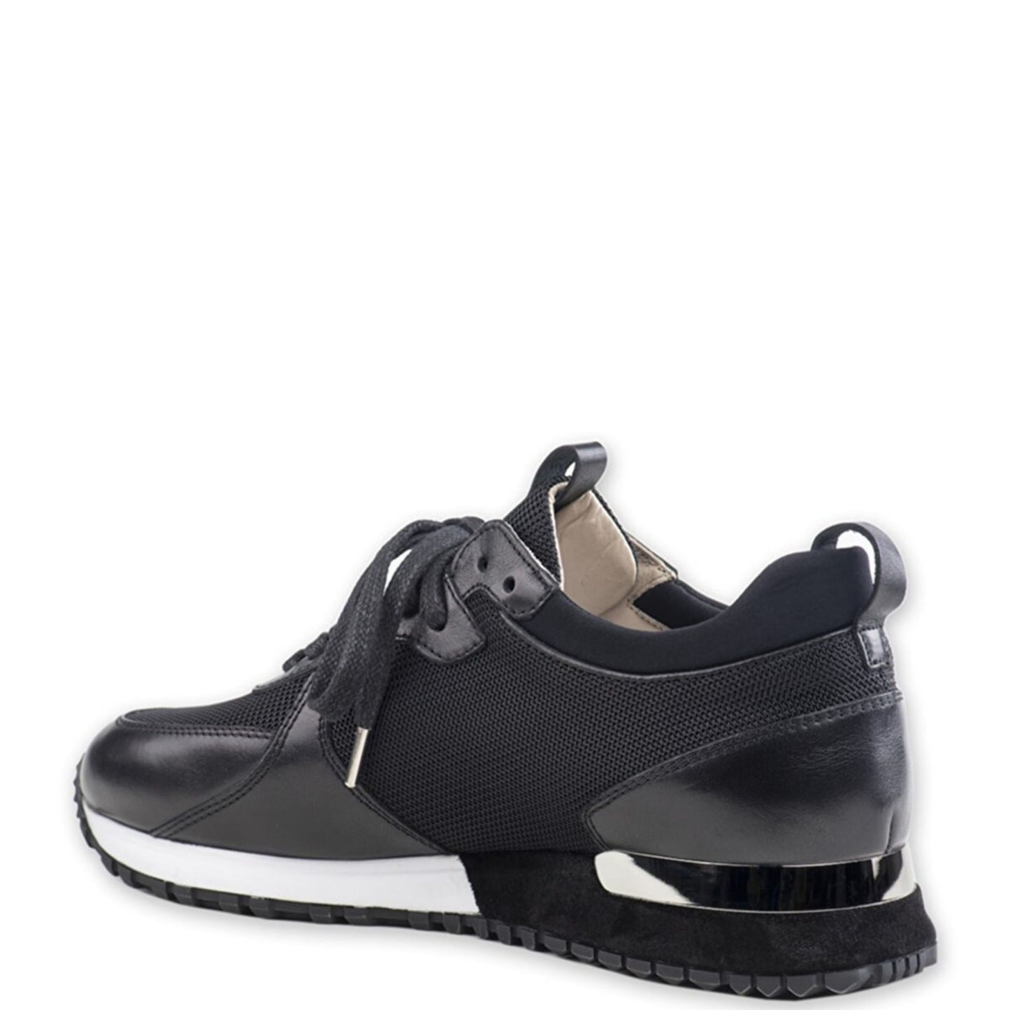Madasat Black Leather Casual Shoes - 222 |