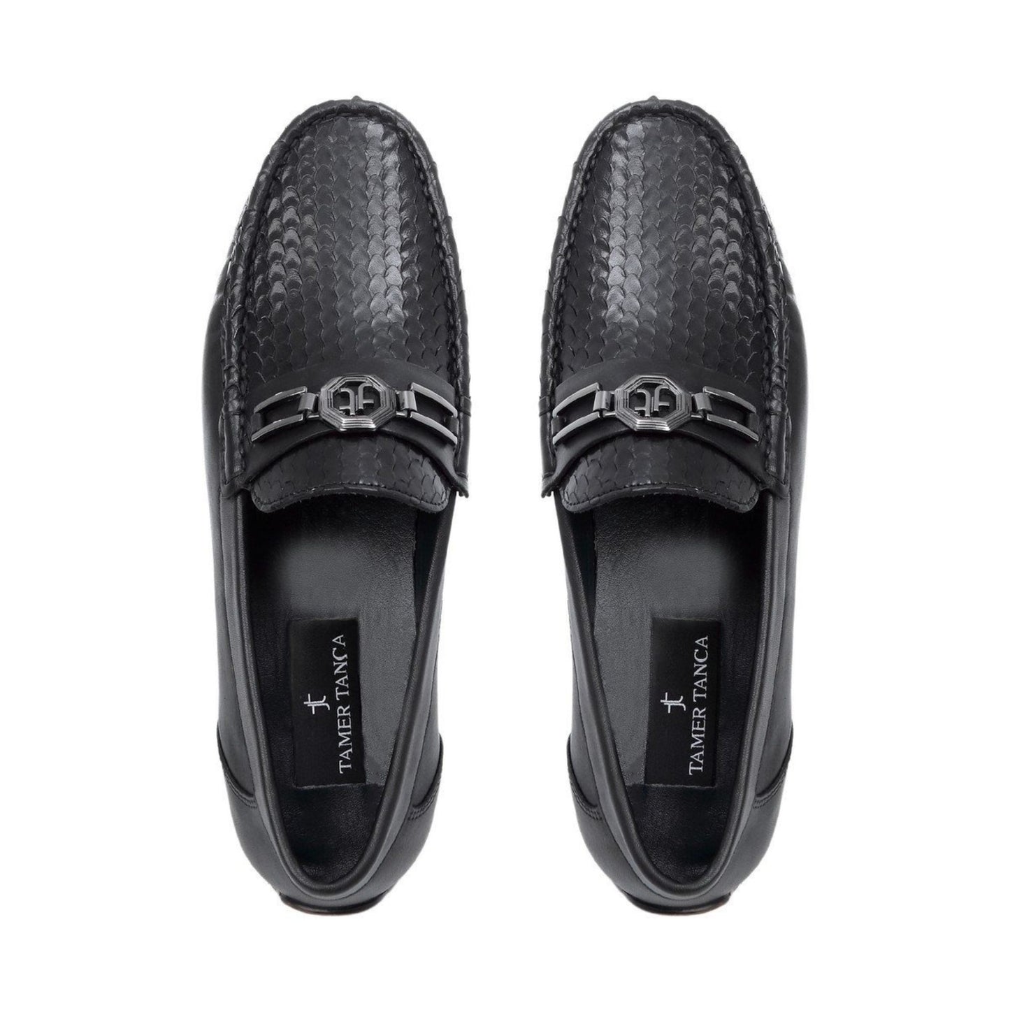 Madasat Black Leather Loafer - 666 |