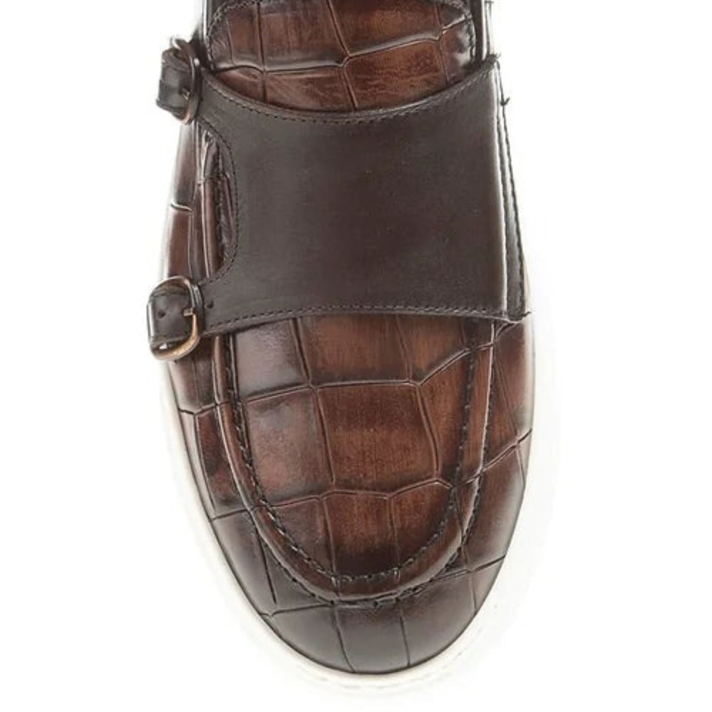 Madasat Brown Leather Loafer - 410 |