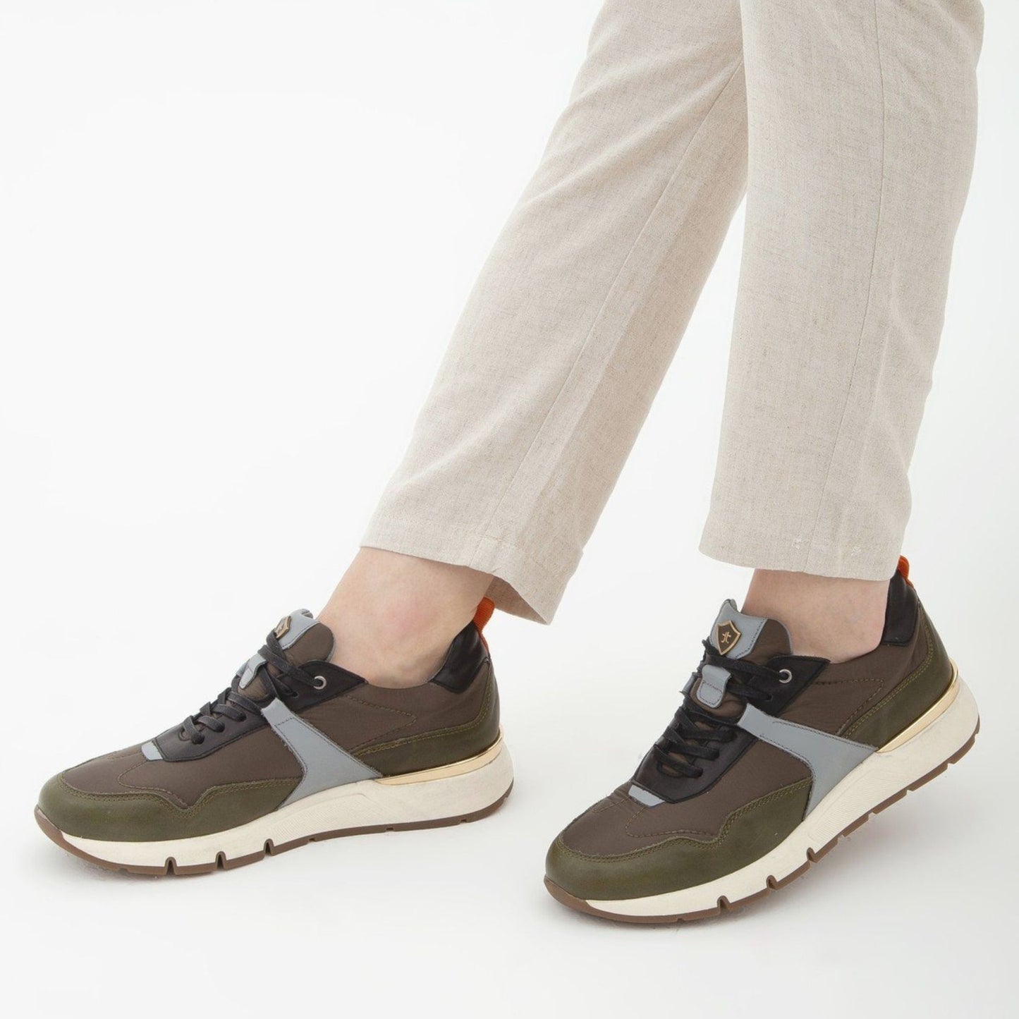 Madasat Green Casual Shoes - 585 |