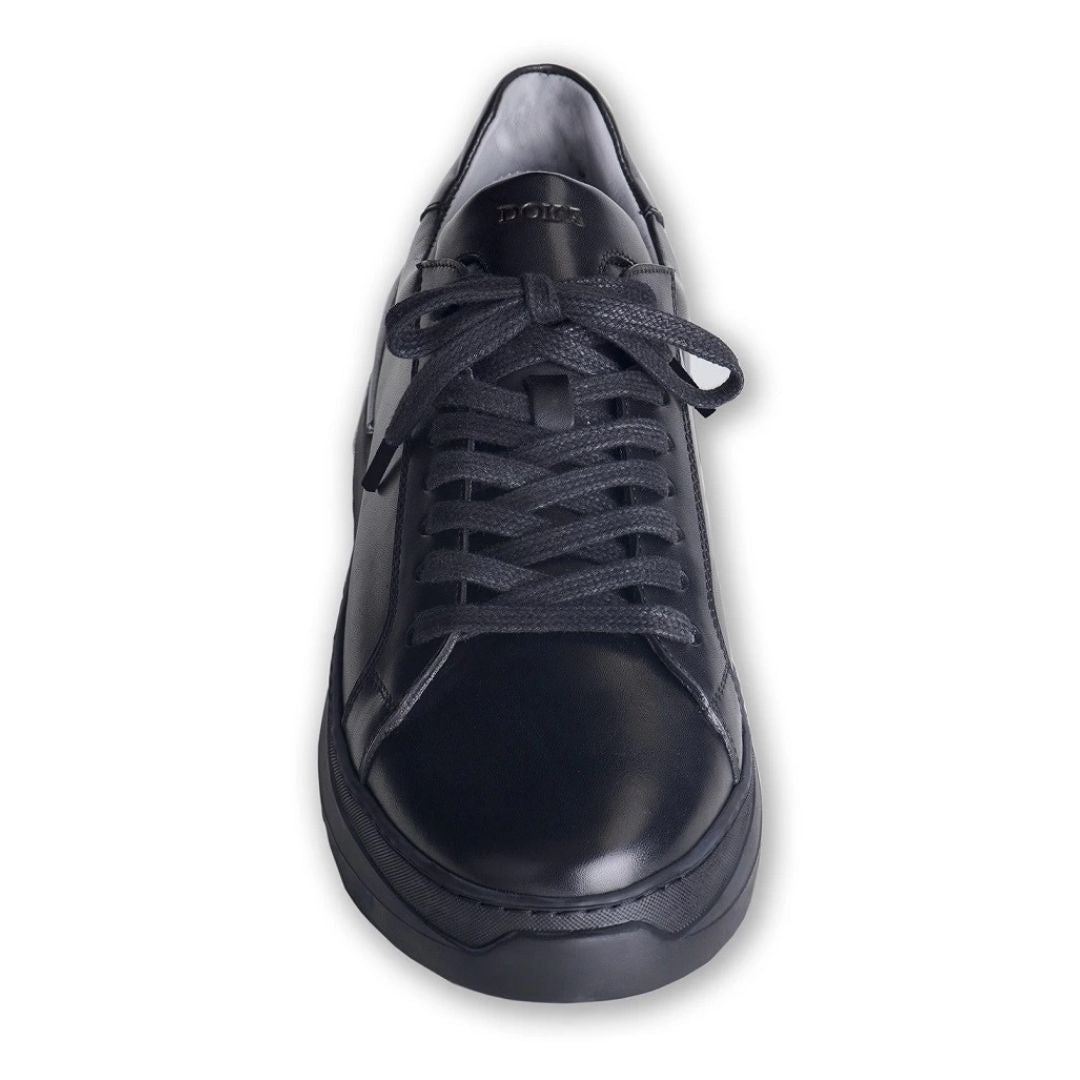 Madasat Black Genuine Leather Sneaker shoes - 871 |