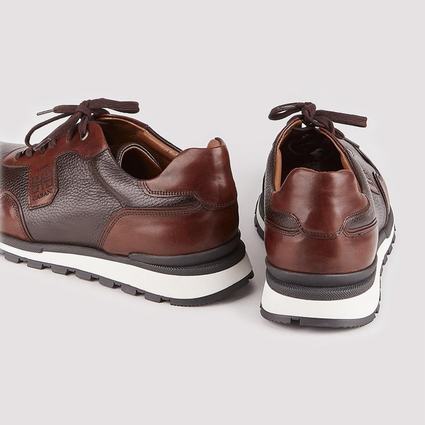 Madasat Brown Leather Casual Shoes - 341 |