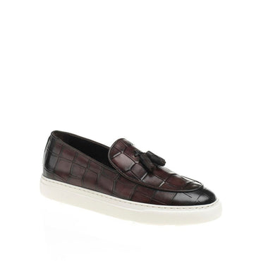 Madasat Brown Leather Loafer - 366 |