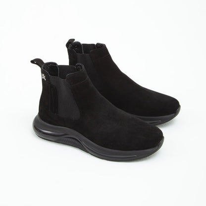 Madasat Black Suede Men's Casual Boots - 822 |