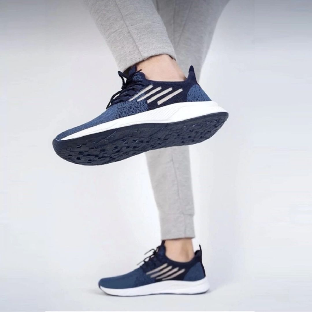 Madasat Navy Blue Orthopedic Sneakers Daily Shoes - 869 |