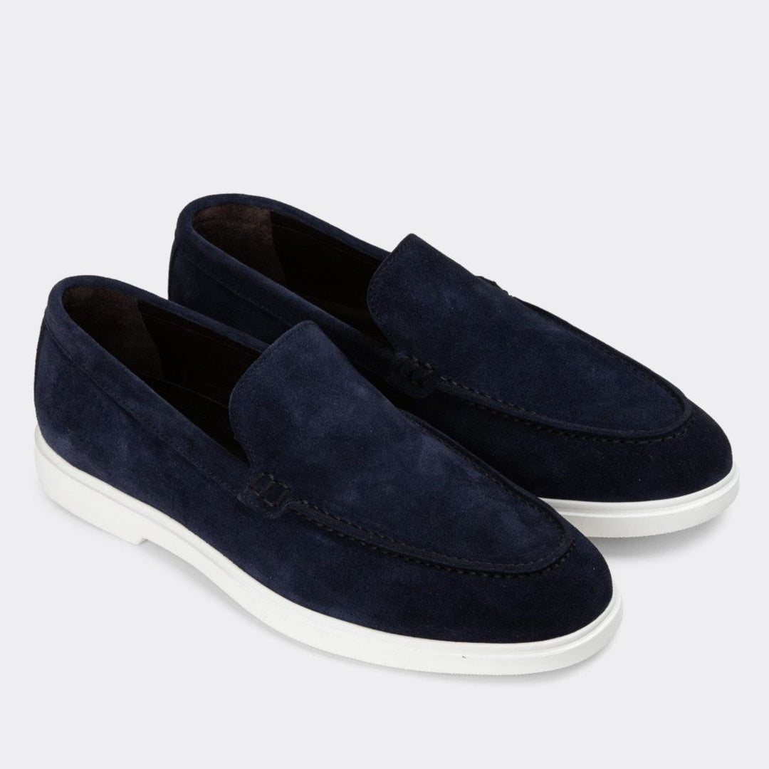 Madasat Navy Blue Men's Loafer Shoes - 730 |