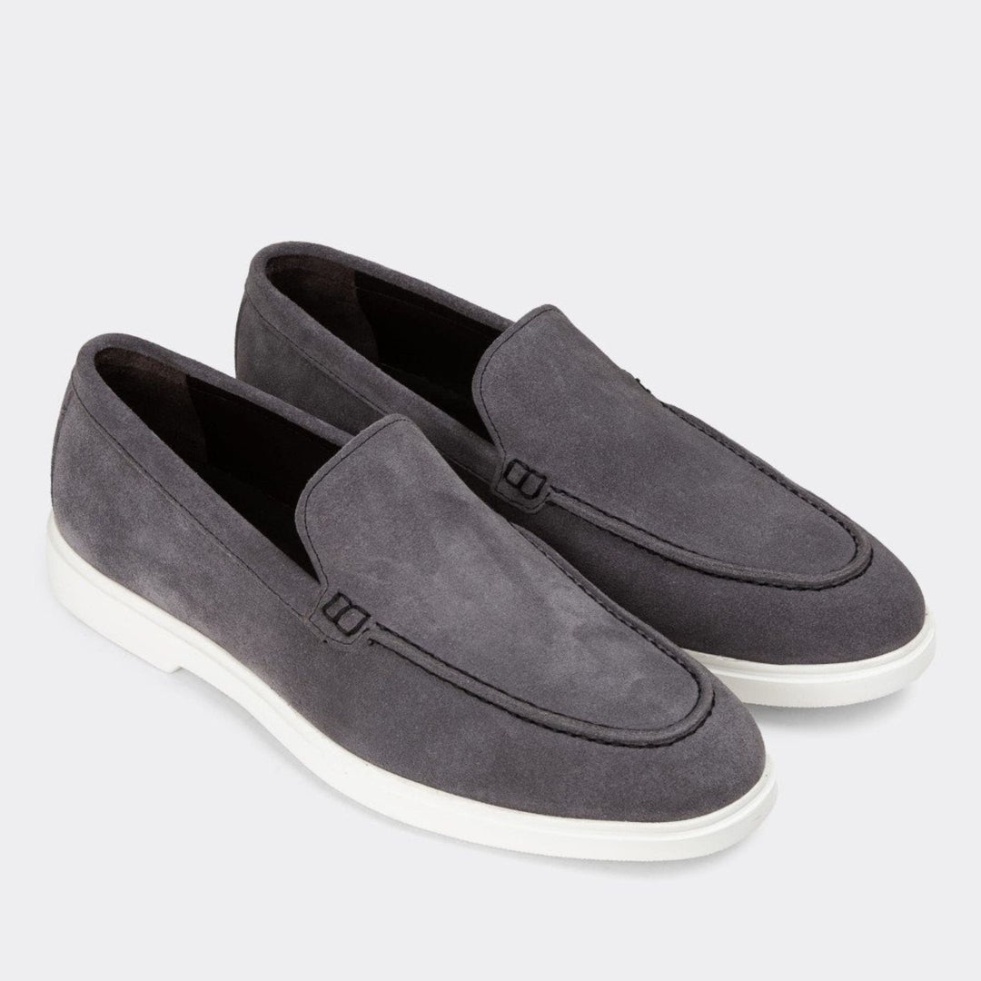 Madasat Gray Men's Loafer Shoes - 730 |