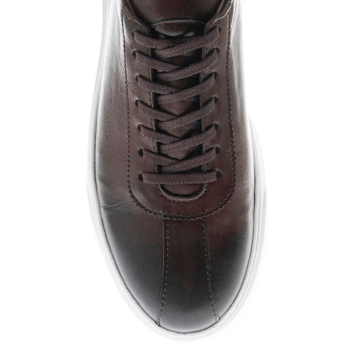 Madasat Brown Leather Casual Shoes - 331 |