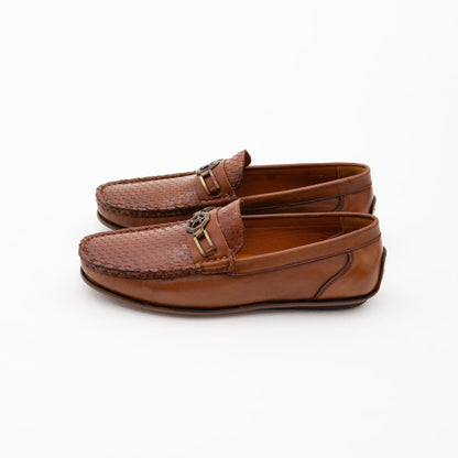 Madasat Loafer aus hellbraunem Leder – 666 |